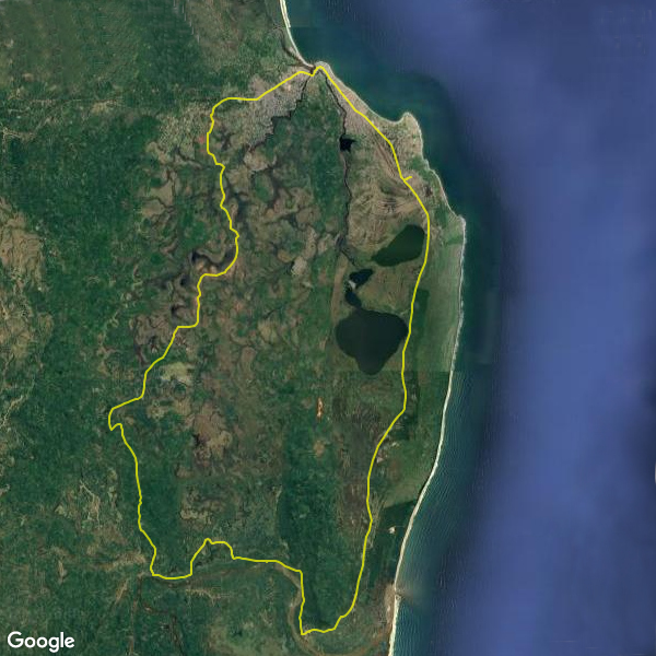 Sambava-Ambohimitsinjo-Farahalana-Sambava by bike map.jpg