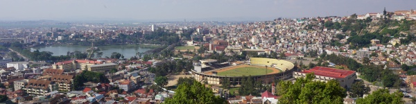 Garden stairs, Antaninarenina Antananarivo : a top-down piece