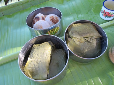 Banana rice snack - Madagascar