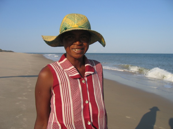 Woman on Mahajanga Beach.jpg
